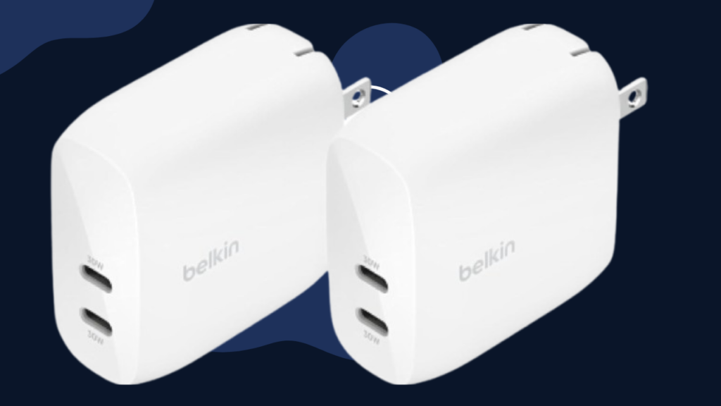 Belkin BoostCharge Dual USB-C Wall Charger