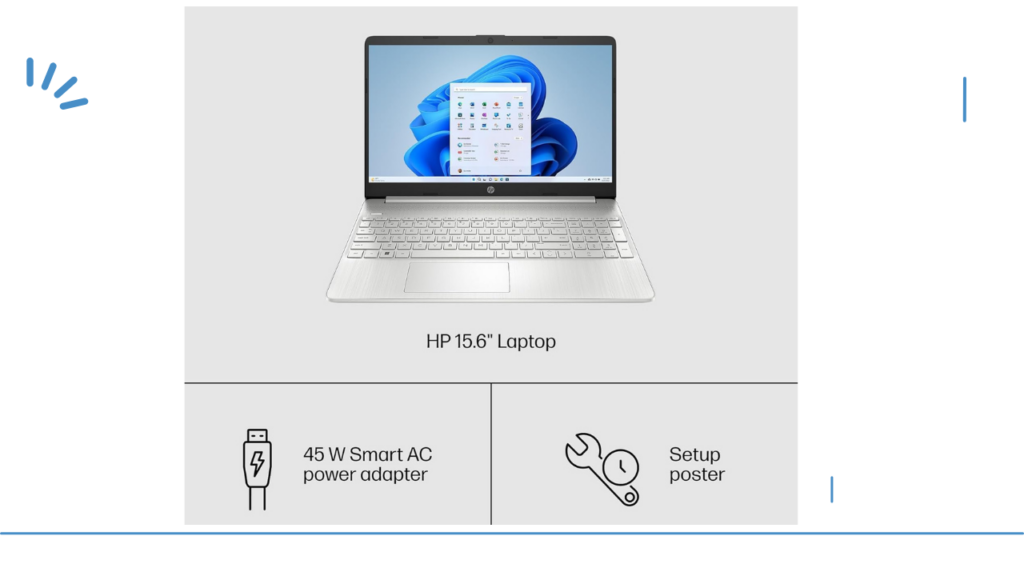 HP 15 Laptop Interface